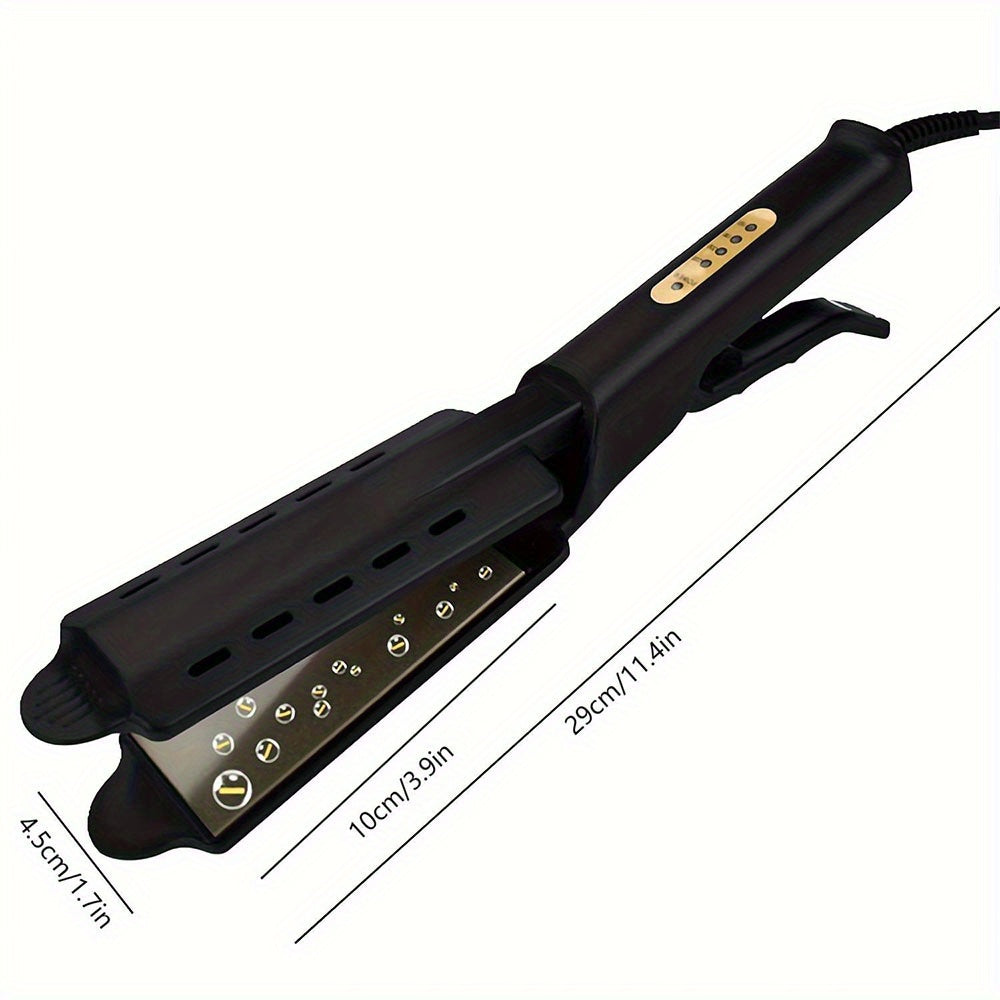 Hair Straightener, Four-gear Temperature Adjustment, Ceramic Lonic Flat Lron Curlinglron Hair Curler, Gifts for Women, Mother's Day Gift